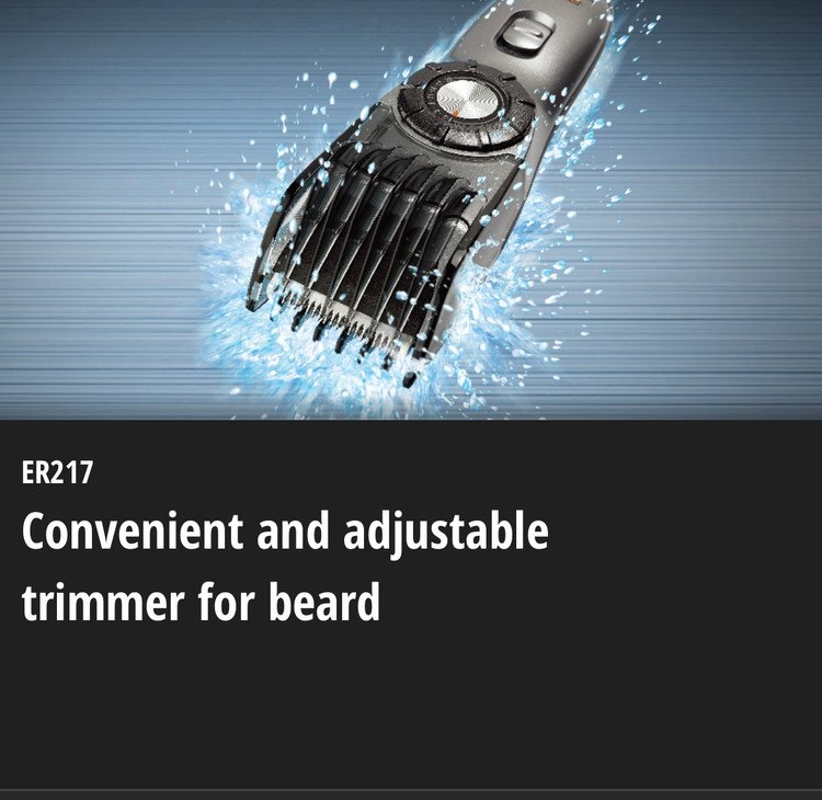 Panasonic Beard/Hair Trimmer ER217