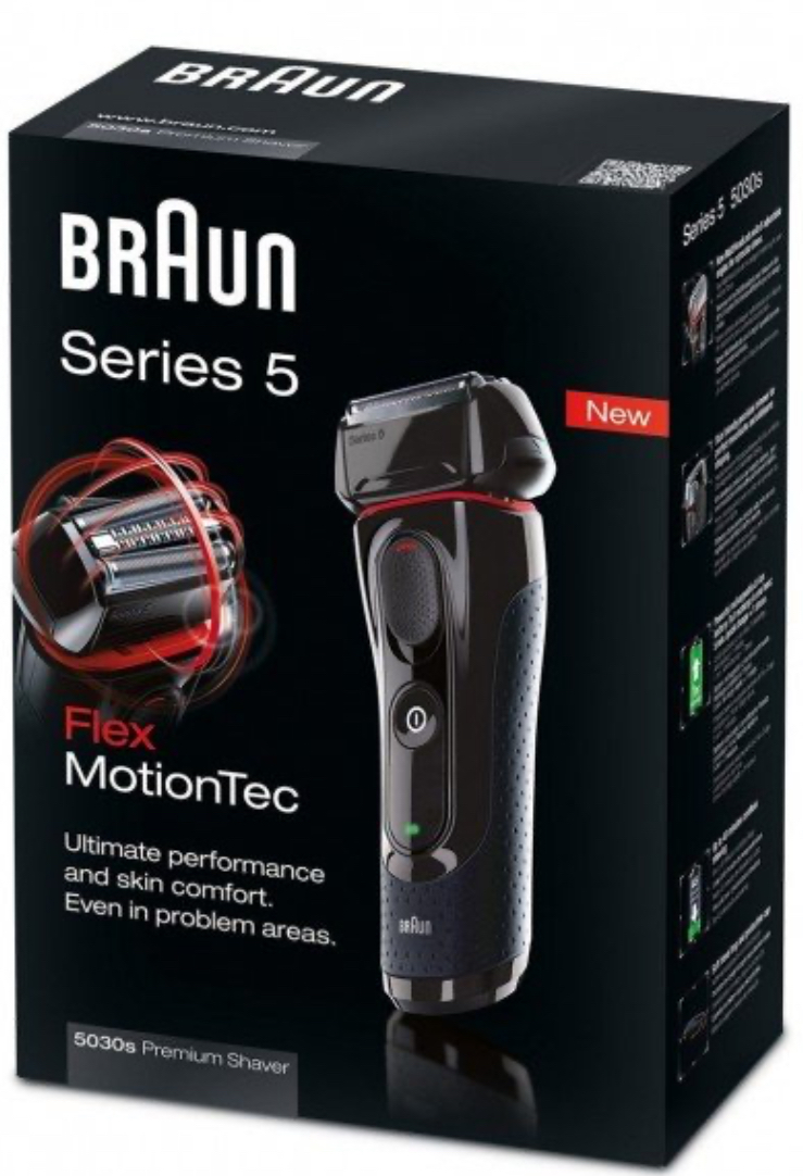 Braun Series 5 Premium Shaver 5030s Flex MotionTec