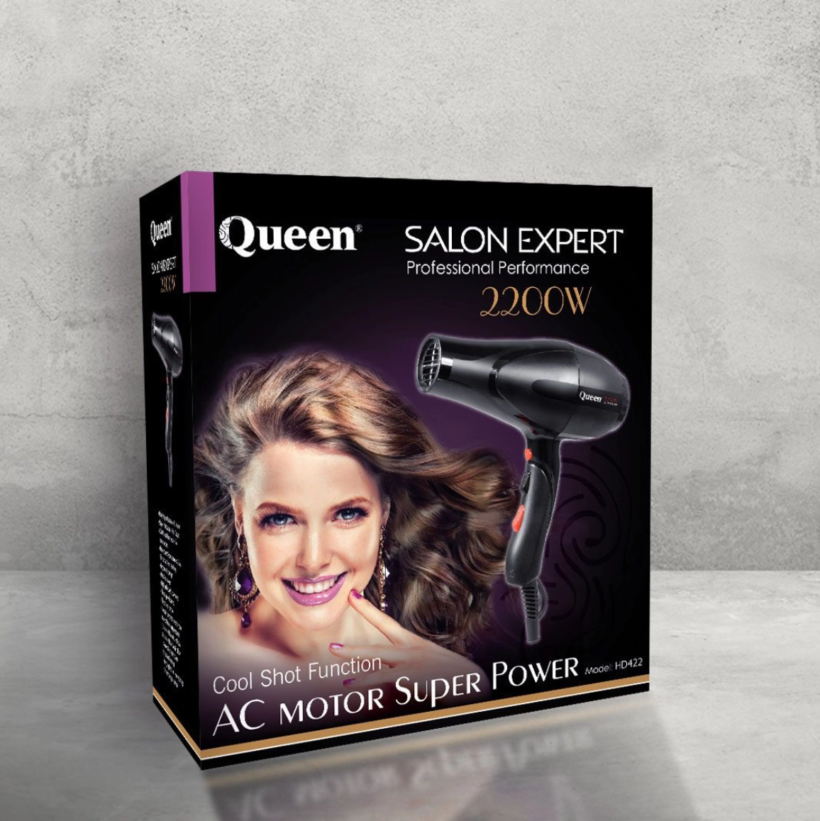 QUEEN professional Hair Dryer HD422